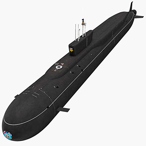 Kaikai Juguetes de Modelo de plástico Submarino Nuclear Militar, 1/350 Escala de Agilidad británica Modelo Submarino Nuclear, Juguetes para Adultos (10.8 Pulgadas; 1.3 Pulgadas; 1.6 Pulgadas)