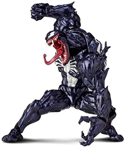 KIJIGHG Anime Marvel Legends Carnage Figura de acción Negro estándar Venom Marvel Juguetes vehículos para niños Modelo de Figura de Anime