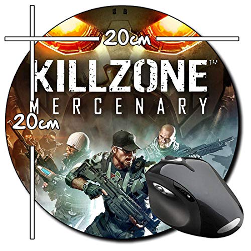 Killzone Mercenary Alfombrilla Redonda Round Mousepad PC