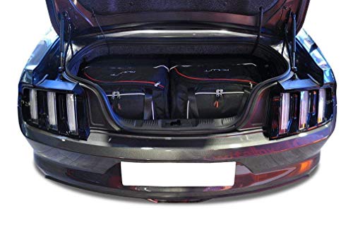 KJUST Kit de Bolsas 4 pcs Compatibles con Ford Mustang Cabrio 2014 - Maletero