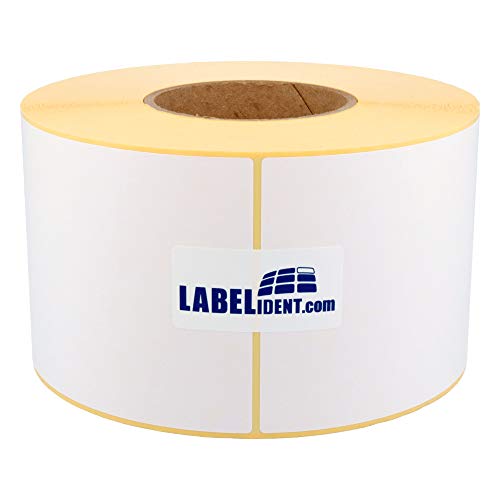Labelident - Etiquetas térmicas para envíos DHL, UPS, DPD (105 x 148 mm, 1000 etiquetas térmicas sin BPA Eco en rollo de 3", para impresoras estándar e industriales, térmicas)