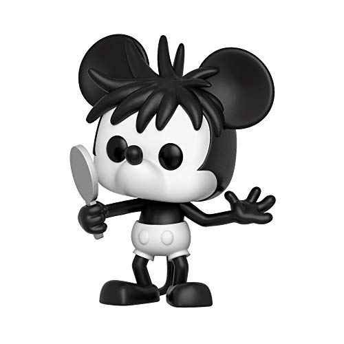LAST LEVEL- Pop Vinyl: Disney: Mickey's 90th Anniversary: Plane Crazy Figura Mouse: Mickey, Multicolor (FFK32191)