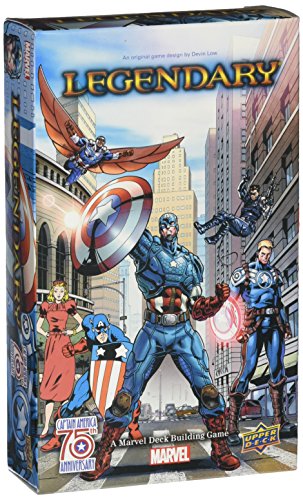 Legendary Marvel Deck Building Game: Captain America 75th Small Box Expansion