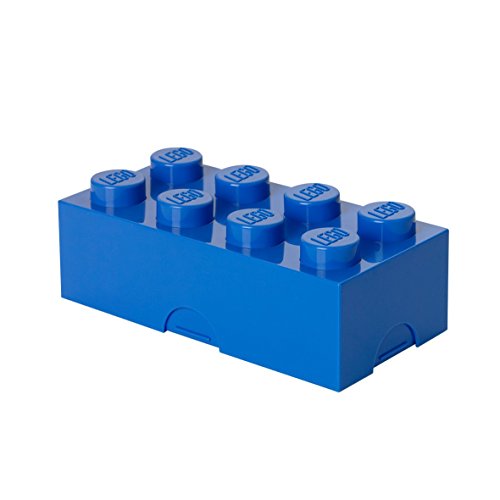 LEGO 4023 - Caja de almuerzo, color azul, 200 x 100 x 75 mm