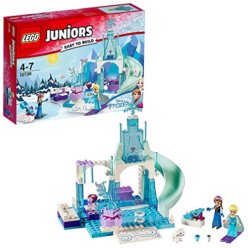 LEGO Juniors Princesas Disney - Zona de juegos invernal de Anna y Elsa (10736)