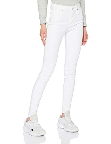Levi's 721 High Rise Skinny Jeans, Western White, 27W / 30L para Mujer