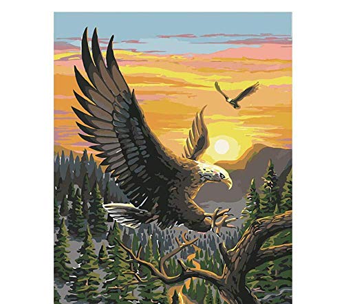 LLYMGX Puzzle 1000 Piece Hunting Eagle For Adults Puzzle Sets For Family Wooden Puzzles Educational Games Brain Challenge Puzzle For Kids Children