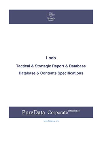 Loeb: Tactical & Strategic Database Specifications - Zurich perspectives (Tactical & Strategic - Switzerland Book 4885) (English Edition)