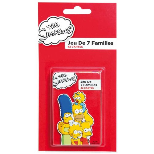Los Simpson France Cartes A1100496 Juego de Las familias
