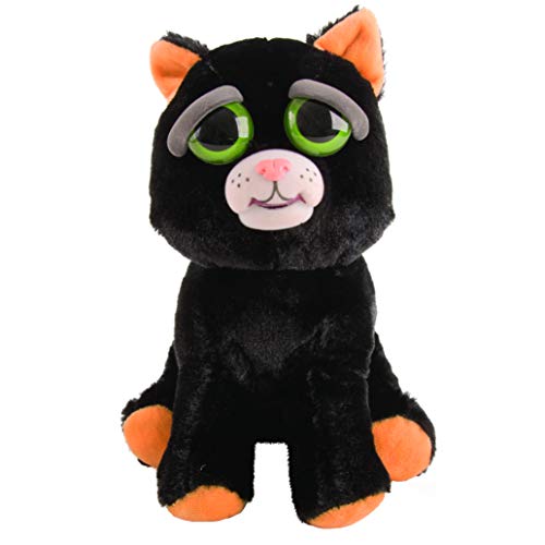 Mac Due Italy – Peluche Feisty Pets Gato, Color Negro, 323629 