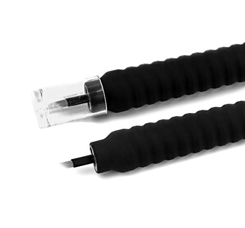MADLUVV Mejor 2-en-1 Microblading pluma Suministros Kit para cejas sin defectos (9 / 5r)
