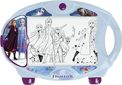 Magic Artist - Light Box Frozen 2, Pizarra para Niños y Niñas a Partir de 3 Años, Multicolor (Famosa 700015365) , color/modelo surtido