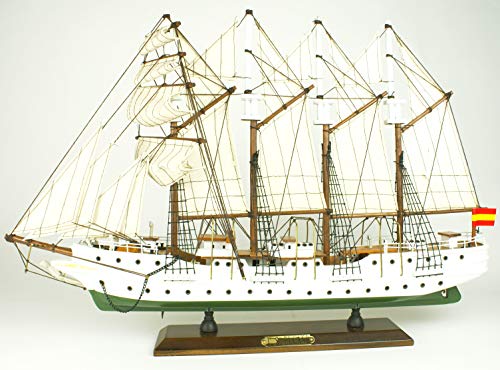 Maqueta de Barco montada Juan Sebastián Elcano