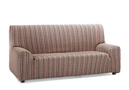 Martina Home Mejico - Funda de sofá elástica, Marrón, 2 Plazas, 120 a 190 cm de ancho