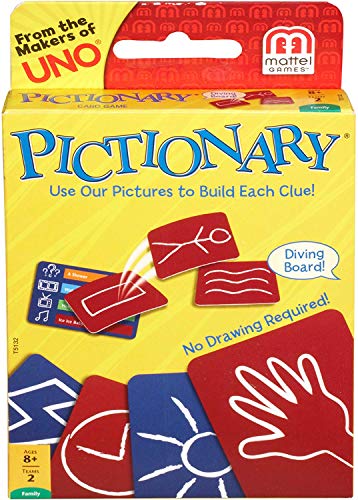 Mattel Pictionary Card Game -- 2 per Case.