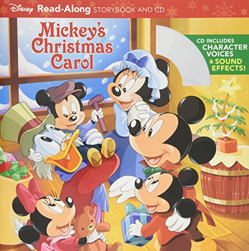 Mickey's Christmas Carol: Read-Along Storybook [With Audio CD] (Read-along Storybook and Cd)