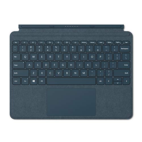 Microsoft Signature Type Cover - Funda con teclado para Surface Go, Azul - Teclado QWERTY Español