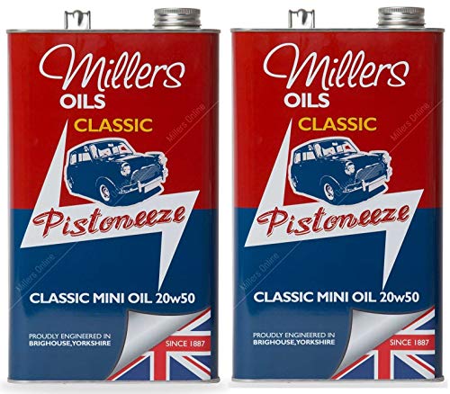 Millers Classic - Aceite Mineral para Motor y Caja de Cambios (20 w50, 10 L)