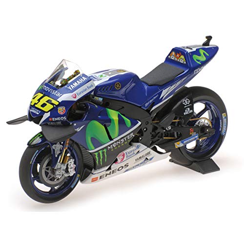 Minichamps 122163046 1: 12 2016 Yamaha ytz-m1 – Moviestar Yamaha MotoGP – Valentino Rossi