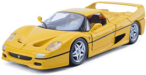 Modelo del Coche De Carreras Y La Reproducción De La Escala 1:24 Ferrari F50-Sports Car Modelo De Fundición