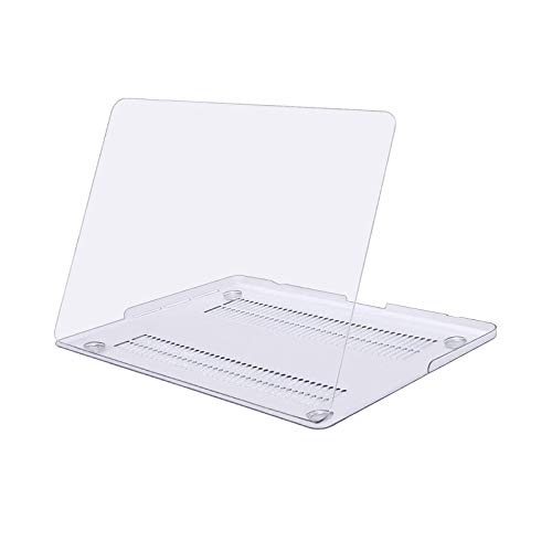 MOSISO Funda Dura Compatible con MacBook Pro 13 Retina A1502 / A1425 (Versión 2015/2014/2013/fin 2012), Ultra Delgado Carcasa Rígida Protector de Plástico Cubierta, Claro/Cristal