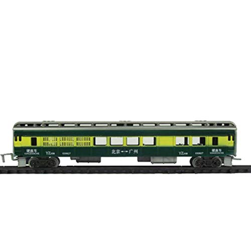 N-B Juego de Modelos de Tren eléctrico DF4B Locomotora diésel Motor ferroviario Múltiples Juguetes para niños Que Pueden Correr en la vía