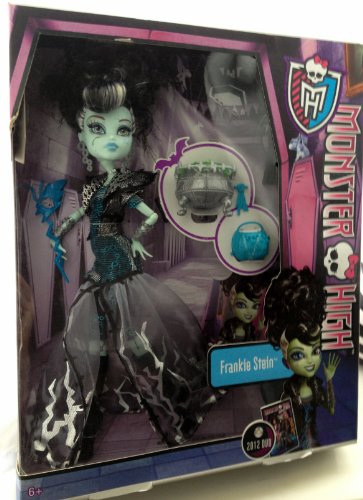 Niñas/Niños Monster High Ghouls Rule muñeca de Frankie Stein y accesorios Nueva...