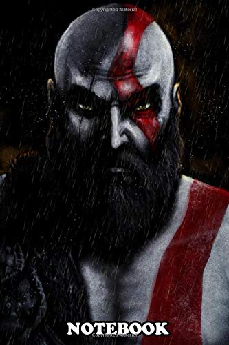 Notebook: This Is Origianl Fan Art From The New God Of War For Th , Journal for Writing, College Ruled Size 6" x 9", 110 Pages
