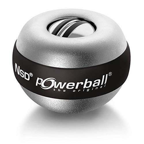Núcleo Power Powerball® El Gran Titan, aprox. Ø 8,2 cm, aprox. 510 g, carcasa de aluminio de aluminio plata