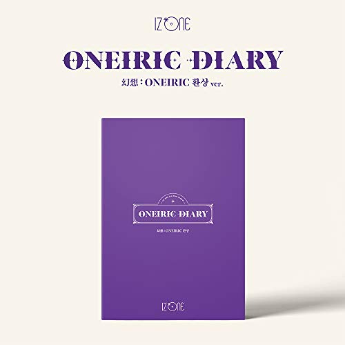 Off The Record IZ*ONE - Oneiric Diary (3er Mini álbum) álbum+póster plegado+juego de tarjetas fotográficas adicionales (: ONEIRIC ver.)