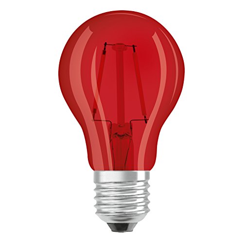 Osram 816053, Bombilla LED E27, 1.6 W, Rojo