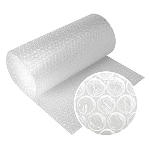 Papel burbujas embalaje, 【50 cm de ancho x 40 m lineales】, rollo de plastico de triple capa, mayor resistencia y durabilidad, ideal para acolchar y amortiguar cualquier producto.