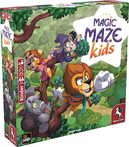 Pegasus Spiele 57202G Magic Maze Kids - Juego de Mesa Infantil