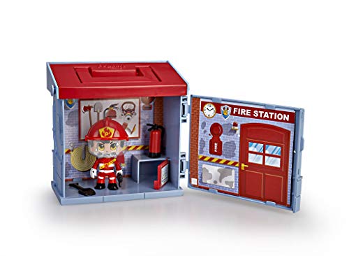 Pinypon Action- Mixópolis Box Estación de bomberos (Famosa 700015585)