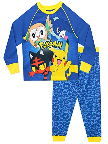 Pokèmon Pijama para Niños - 9-10 Años