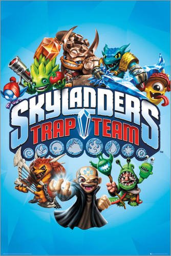 Póster Skylanders - Trap Team - cartel económico, póster XXL