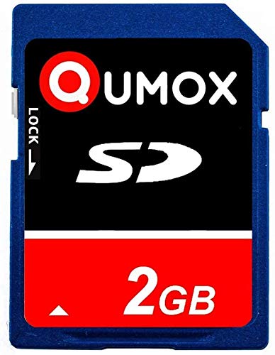 QUMOX 2 x 2GB Tarjeta SD Card para Camara teléfono móvil