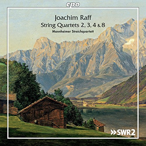 Raff: Cuartetos De Cuerda 2, 3, 4 Y 8 / Mannheimer Streichquartett