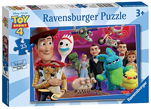 Ravensburger-8796 Ravensburger Disney Pixar Toy Story 4, 35 Piezas Rompecabezas, Multicolor (08796)