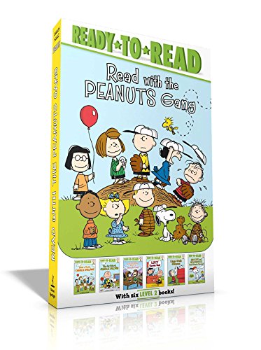 READ W/THE PEANUTS GANG BOXED: Time for School, Charlie Brown; Make a Trade, Charlie Brown!; Peppermint Patty Goes to Camp; Lucy Knows Best; Linus ... Superstar Readers!, Ready to Read, Level 2)