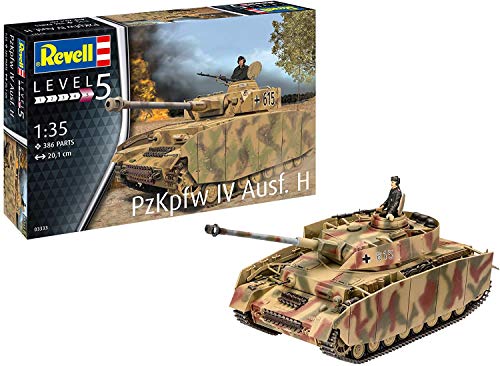 Revell RV03333 Panzer IV Ausf. H Kit de Modelo, sin Pintar
