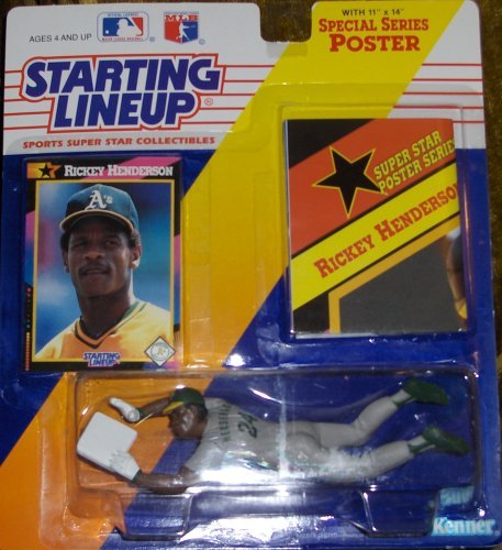 Rickey Henderson 1992 Starting Lineup by Starting Line Up