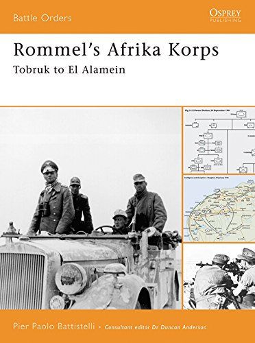 Rommel's Afrika Korps: Tobruk to El Alamein (Battle Orders Book 20) (English Edition)