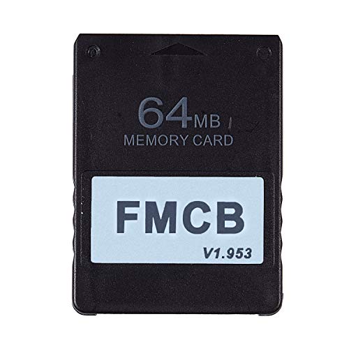 ROSELI FMCB Free McBoot Card V1.953 para PS2-2 Tarjeta de Memoria OPL MC Boot (64MB)
