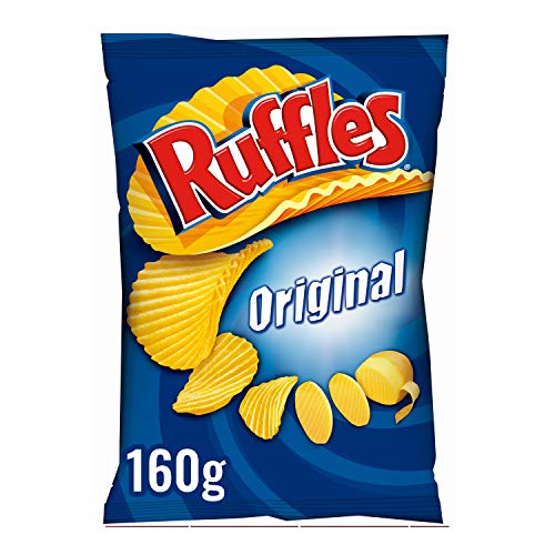 Ruffles -Original - Patatas Fritas con Sal - 160 g
