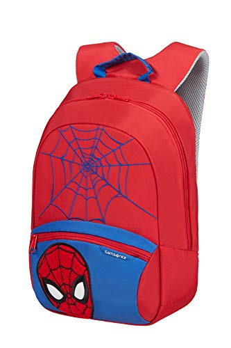 Samsonite Disney Ultimate 2.0 - Mochila Infantil S+, 35 cm, 11 L, Rojo (Spider-Man)