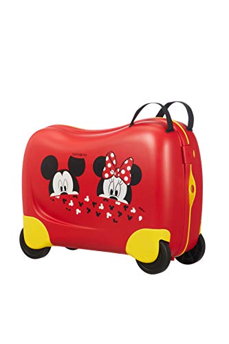 Samsonite Dream Rider Disney - Maleta Infantil, 51 cm, 28 L, Rojo (Mickey/Minnie Peeking)