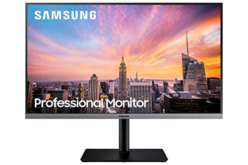 Samsung S24R652 - Monitor profesional de 24'' FullHD (1920x1080, LED, 16:9, 75Hz, 5 ms, 1000:1, 250 cd/m², Eye Saver, D-Sub, DisplayPort, HDMI, USB 3.0, USB 2.0) Gris oscuro