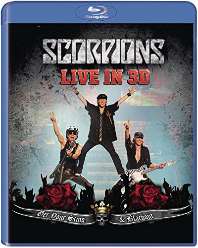 Scorpions : Get Your Sting & Blackout Live in 3D [Reino Unido] [Blu-ray]