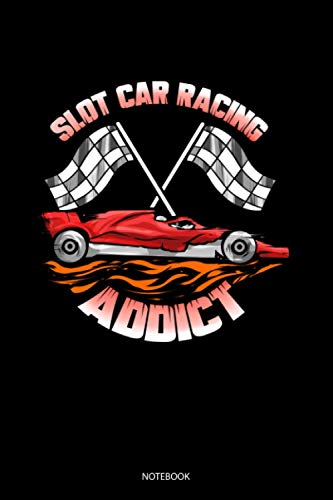 Slot Car Racing Addict: Blank Lined Journal 6x9 - Slot Car Racing Addict Slotcar Gift Notebook